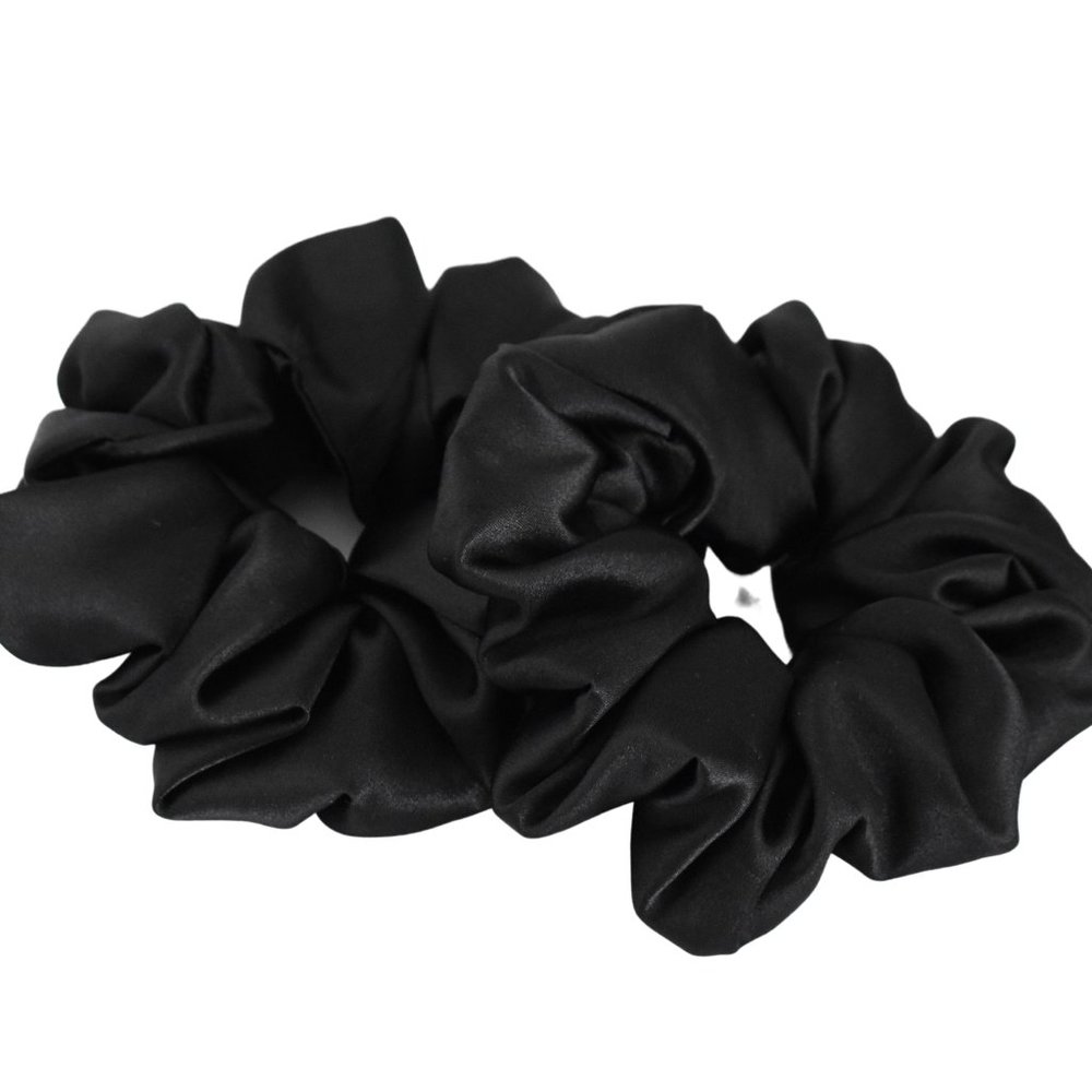 XL Satin Boutique Scrunchie - Midnight